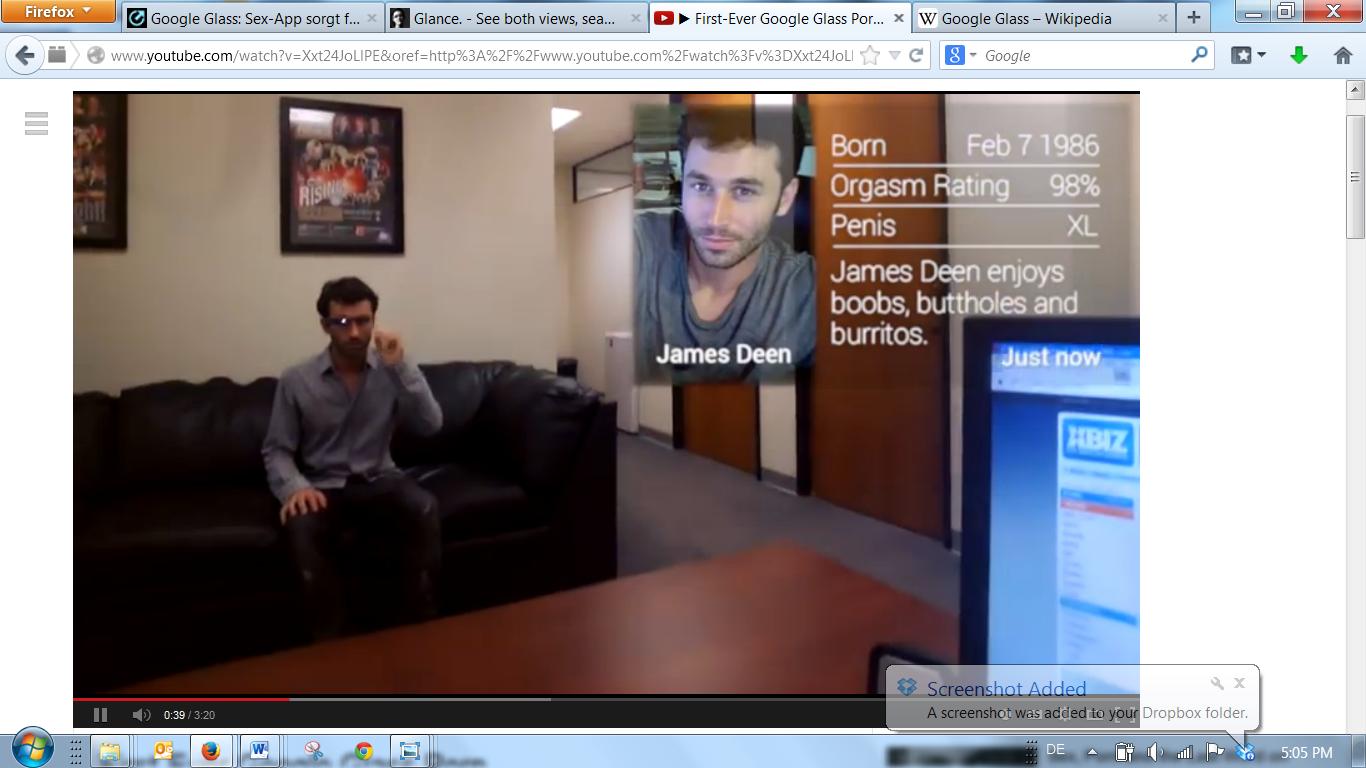 Überraschung - der Penis gehört zu Pornoheld James Deen <3 Überraschung - der Penis gehört zu Pornoheld James Deen <3